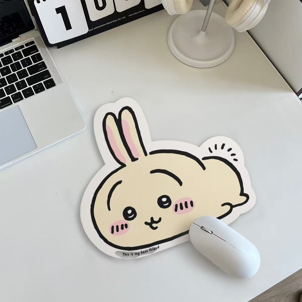 Rubber Mat Desk - Chiikawa Cartoon Jiyi Usagi Hachiware Special-Shaped