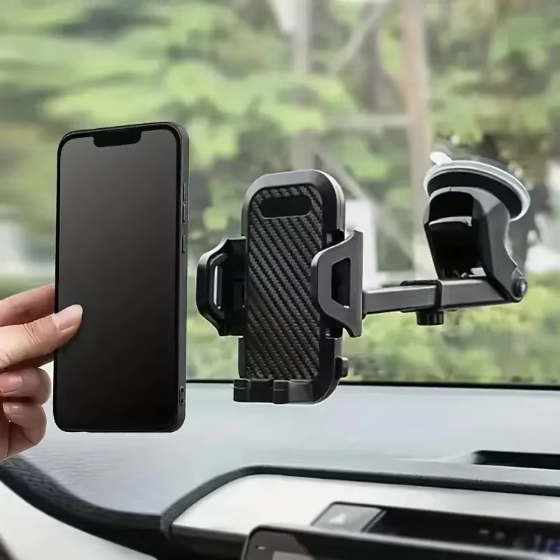 Dual Phone Holder - New universal Suction Cup Car Mobile
