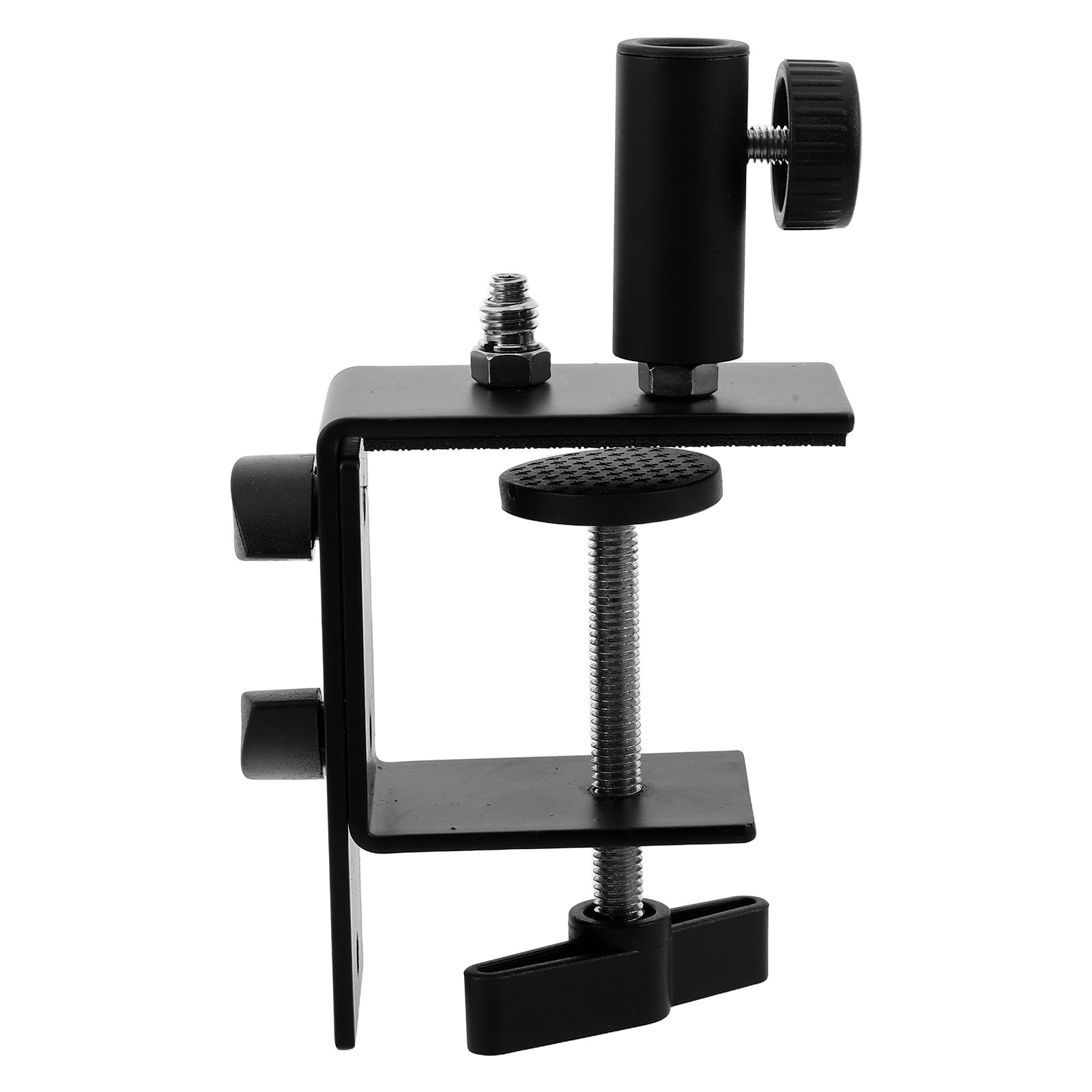 Desk Setup With Mic - Metal Mic Desk Clamp Adjustable Table