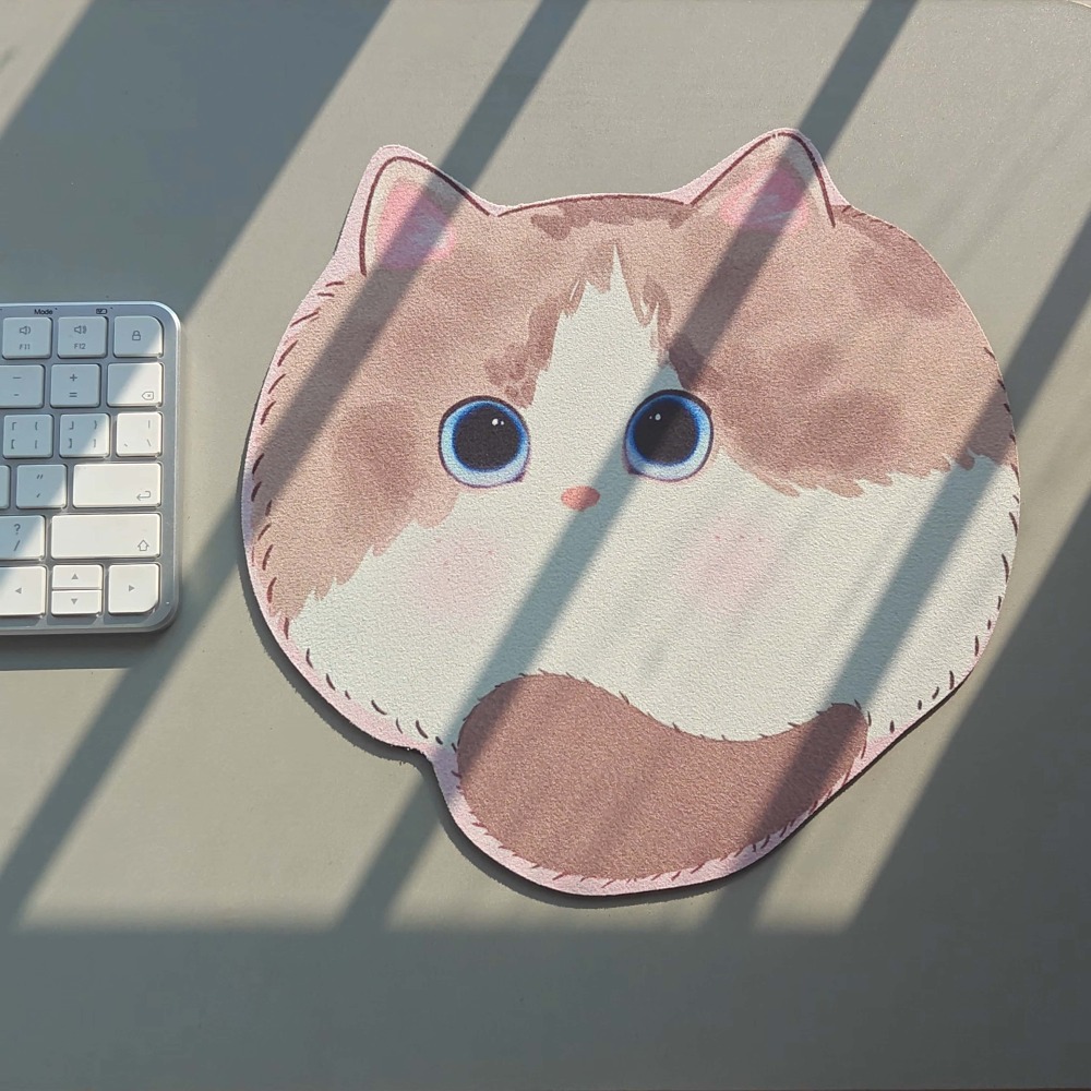 Kawaii Cat Mouse Pad Cute Anim - Desk Setup Tech recension och pris
