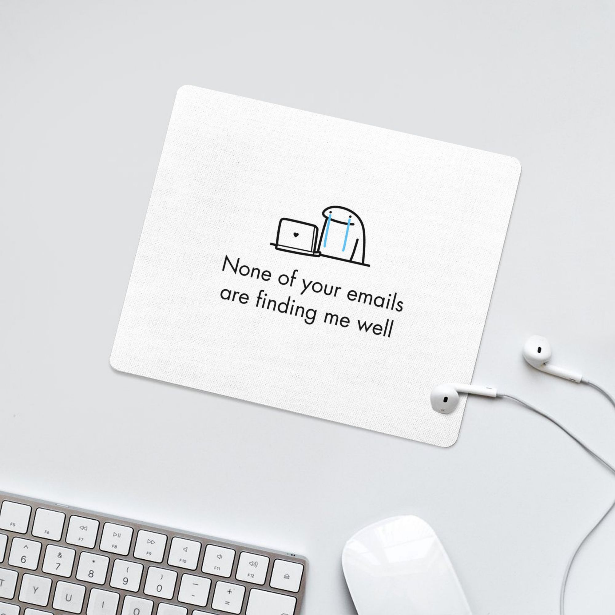 Brand Iron Art Desk Mouse Pad  - Work Desk Home Setup recension och pris
