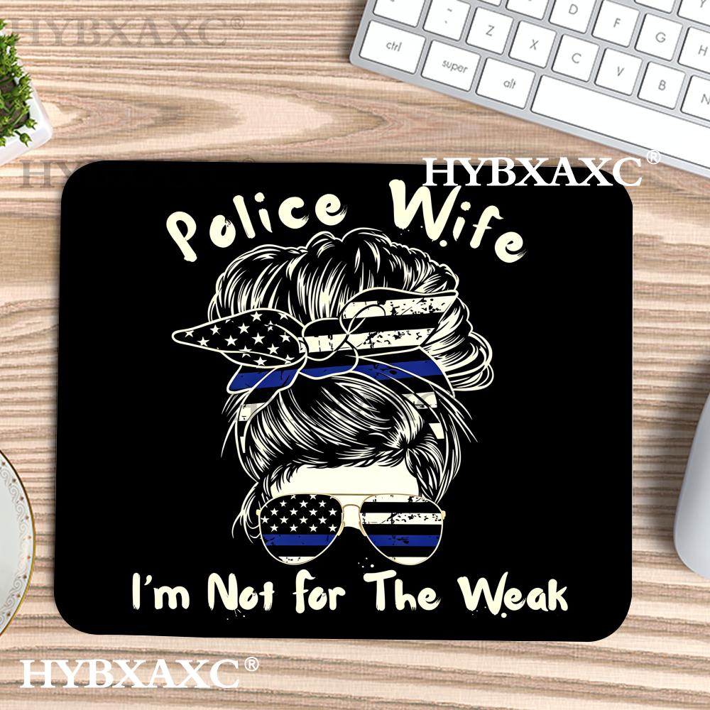 HYBXAXC Police Wife Mouse Pad  - Work Desk Home Setup recension och pris