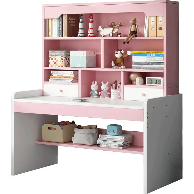 Kids Study Computer Table Dini - Desk Setup Oak recension och pris