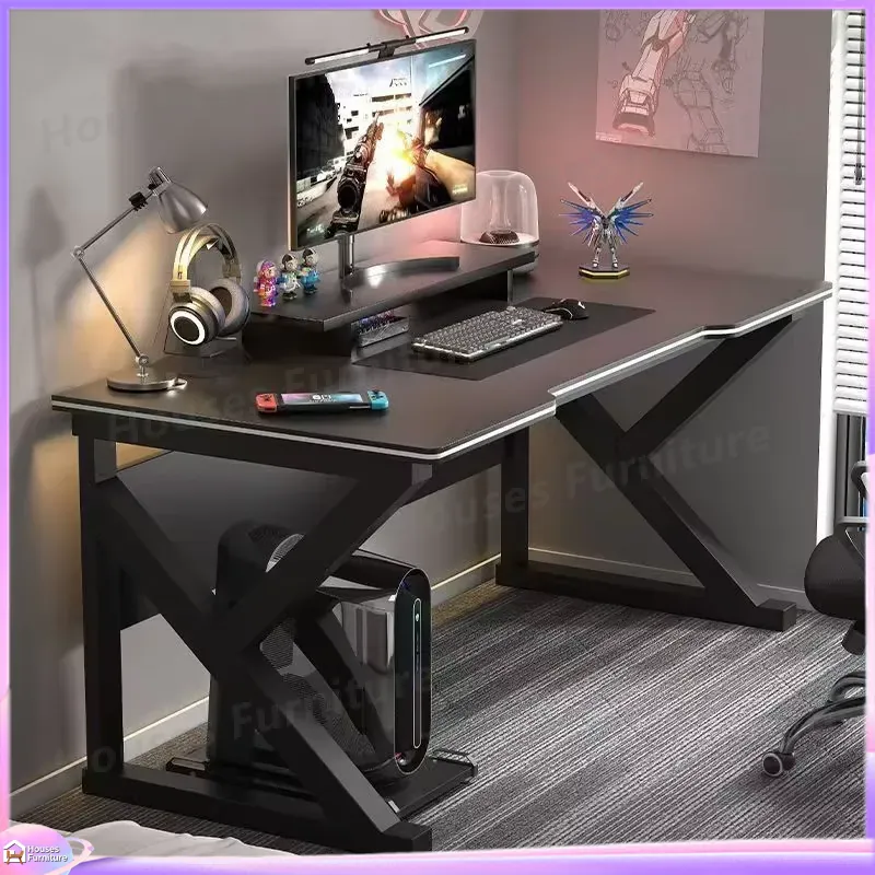Cafe Metal Gaming Desk Black M - Desk Setup Ergonomics recension och pris