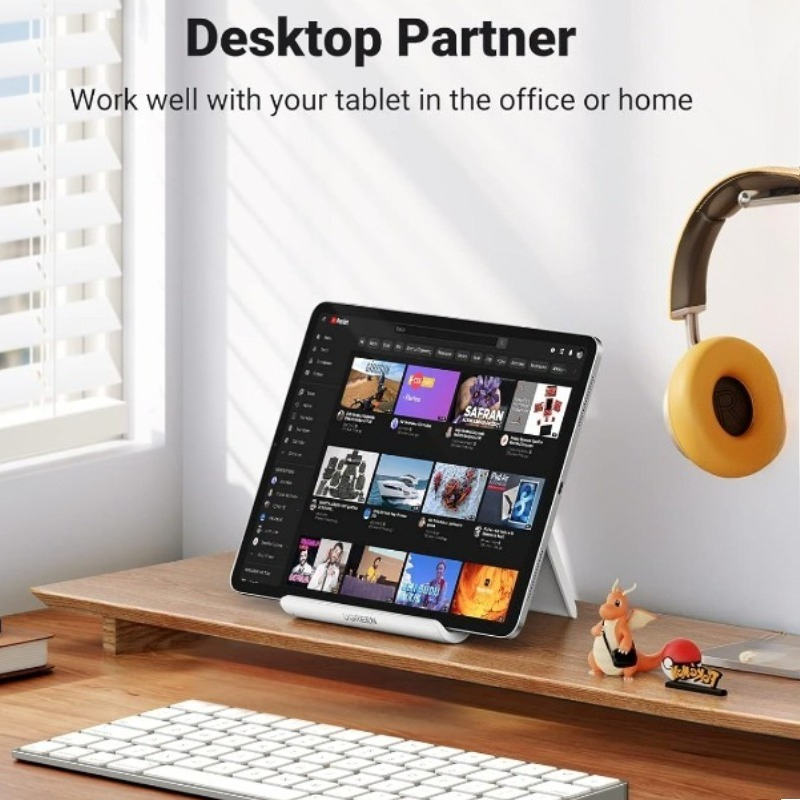 Adjustable Portable Tablet & P - Desk Setup Speakers recension och pris