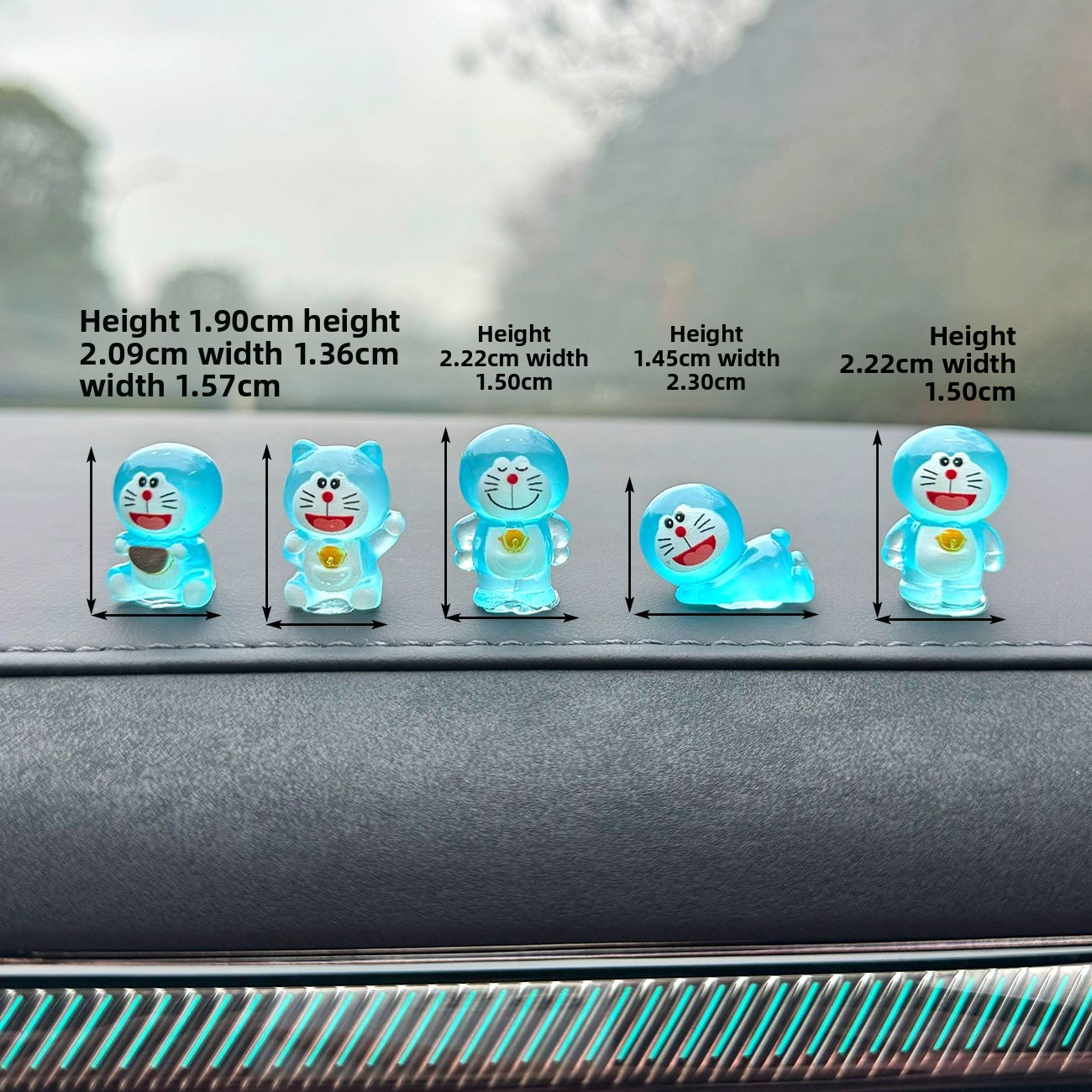 Doraemon Glow Desktop Ornament - Desk Setup Lighting recension och pris