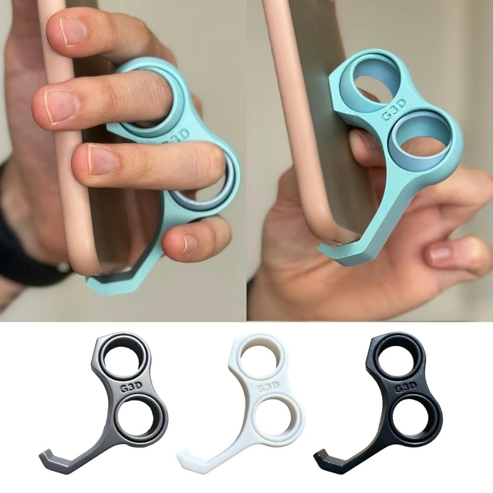Universal Portable Double Fing - Dual Phone Holder recension och pris
