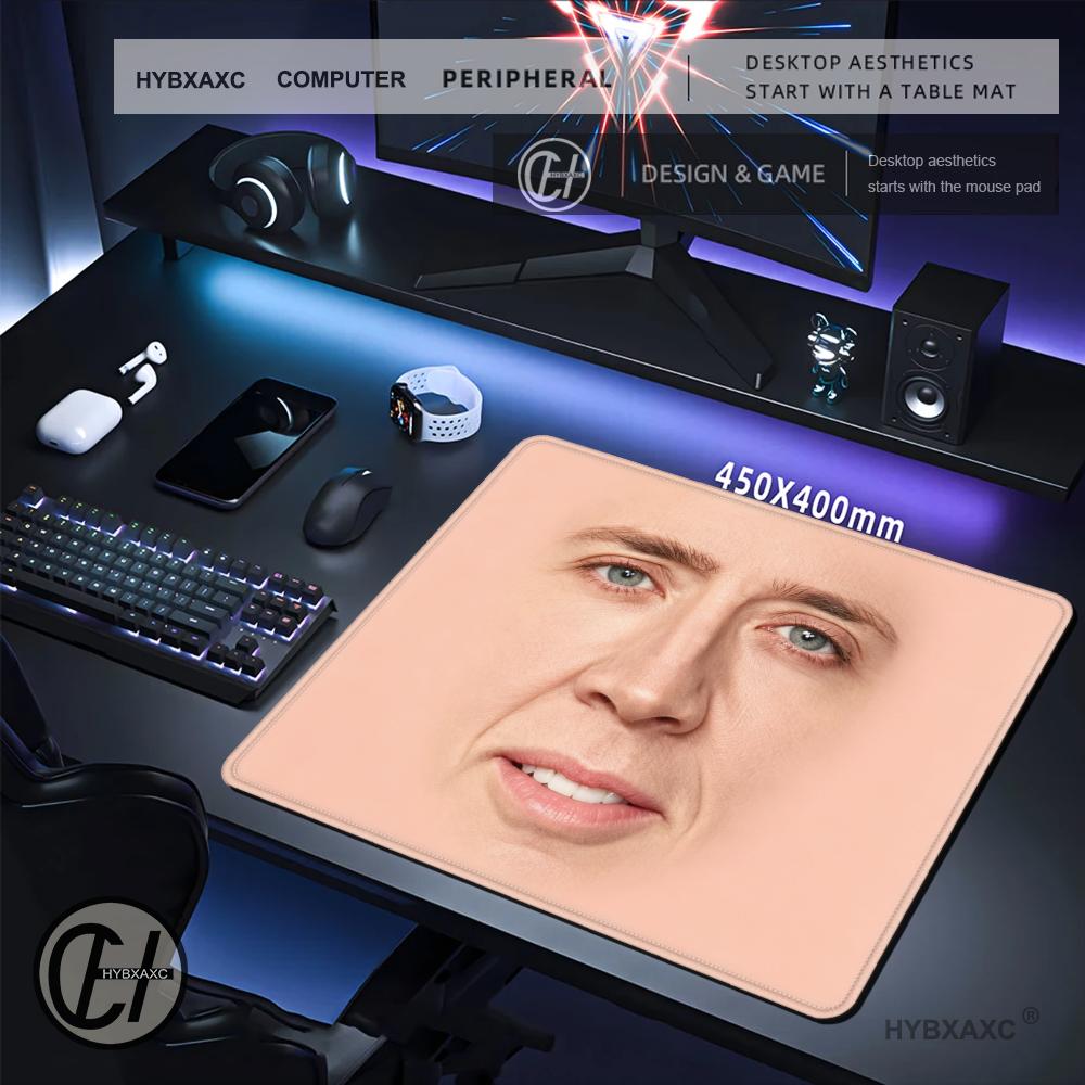HYBXAXC Nicolas Cage Face Meme - Work Desk Home Setup recension och pris