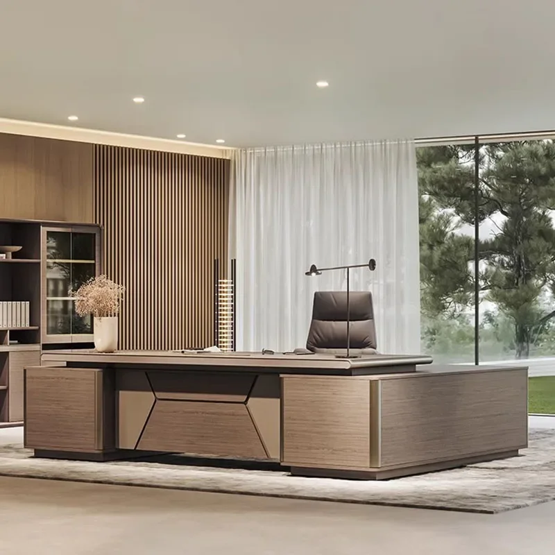 Modern Work Executive Desk Off - Work Desk Home Setup recension och pris