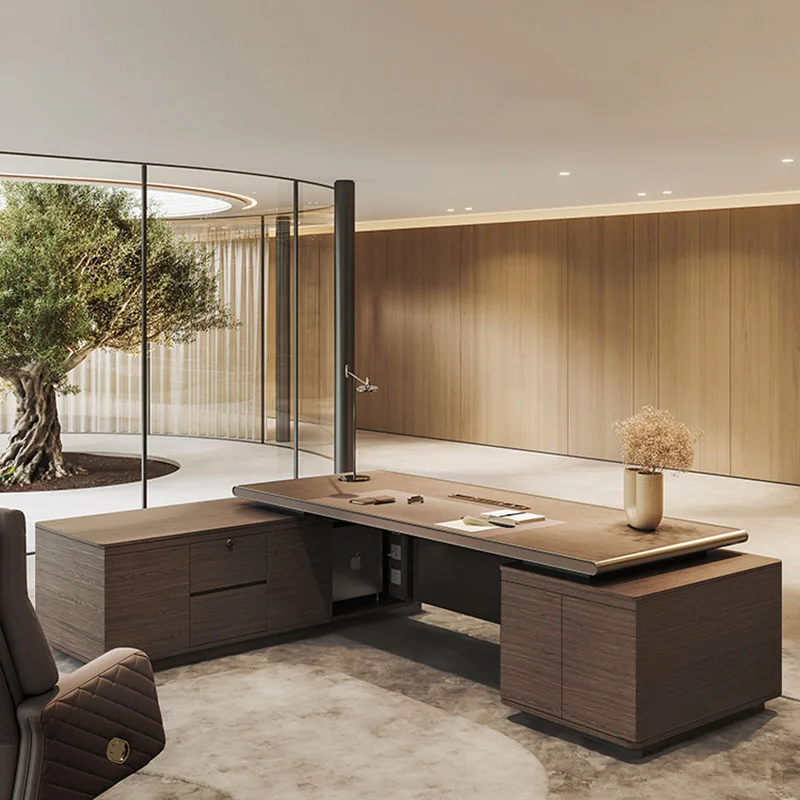 Modern Work Executive Desk Off - Work Desk Home Setup recension och pris