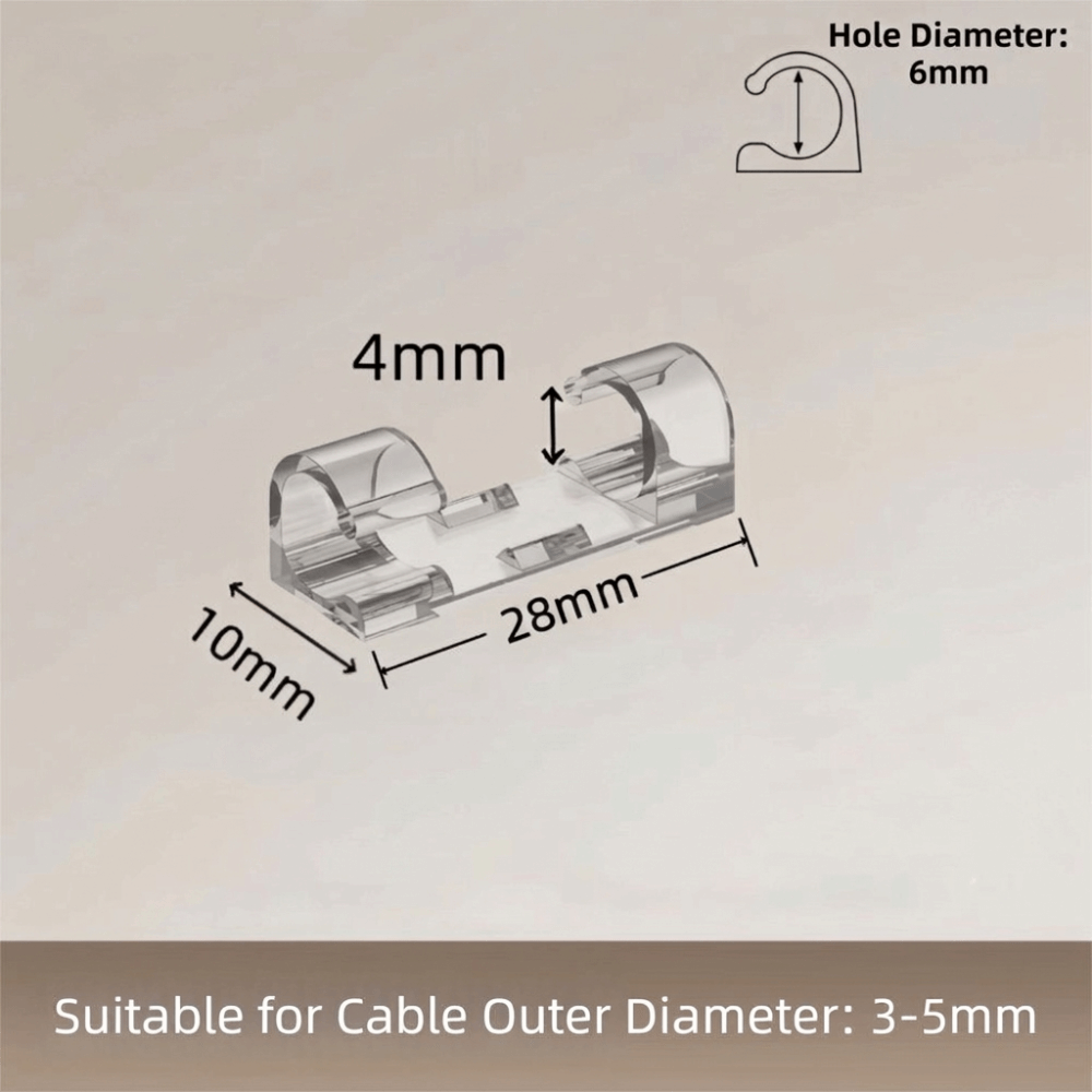 20Pcs Lightweight Self Adhesiv - Desk Setup Simple recension och pris
