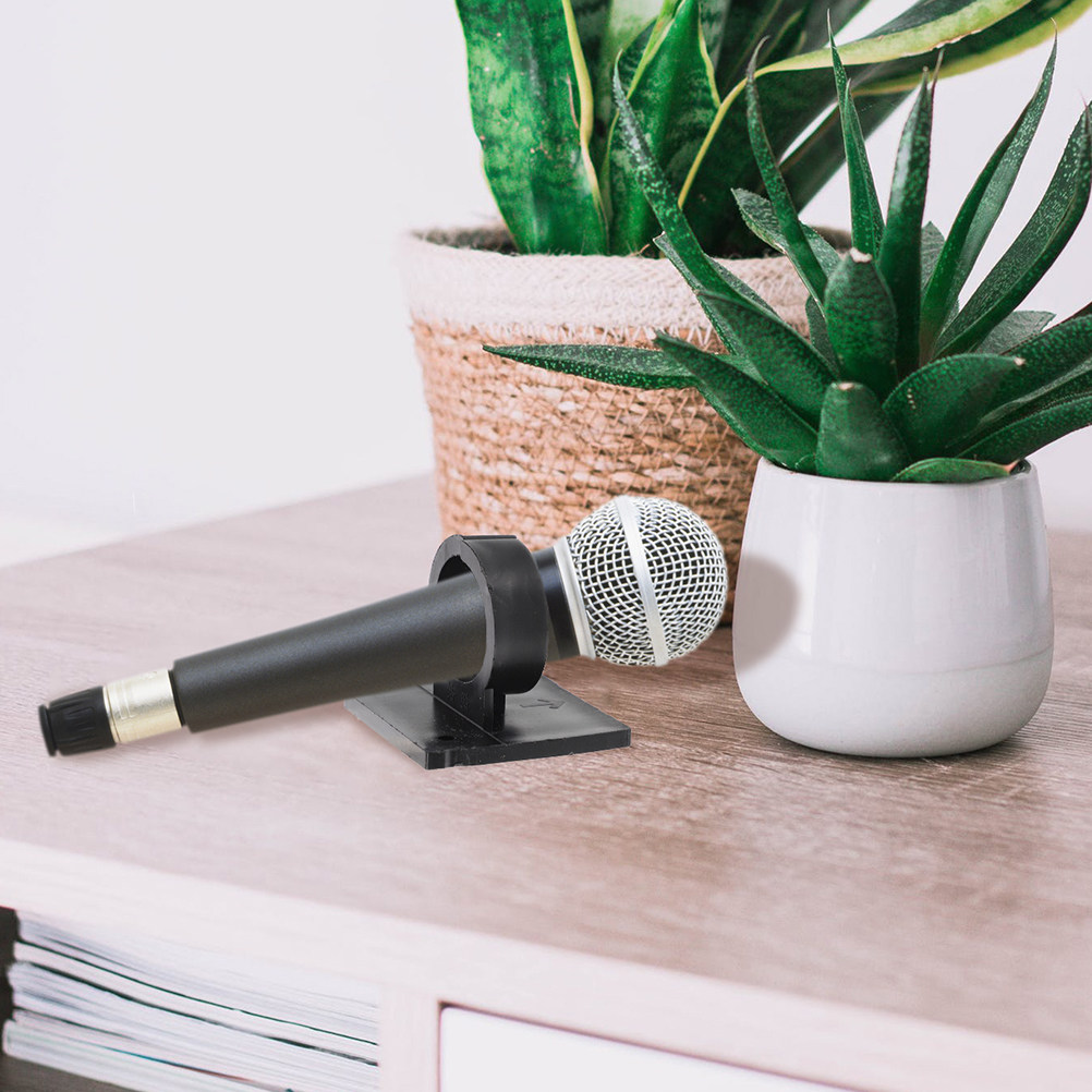 8Pcs Microphone Clamp Lightwei - Desk Setup With Mic recension och pris