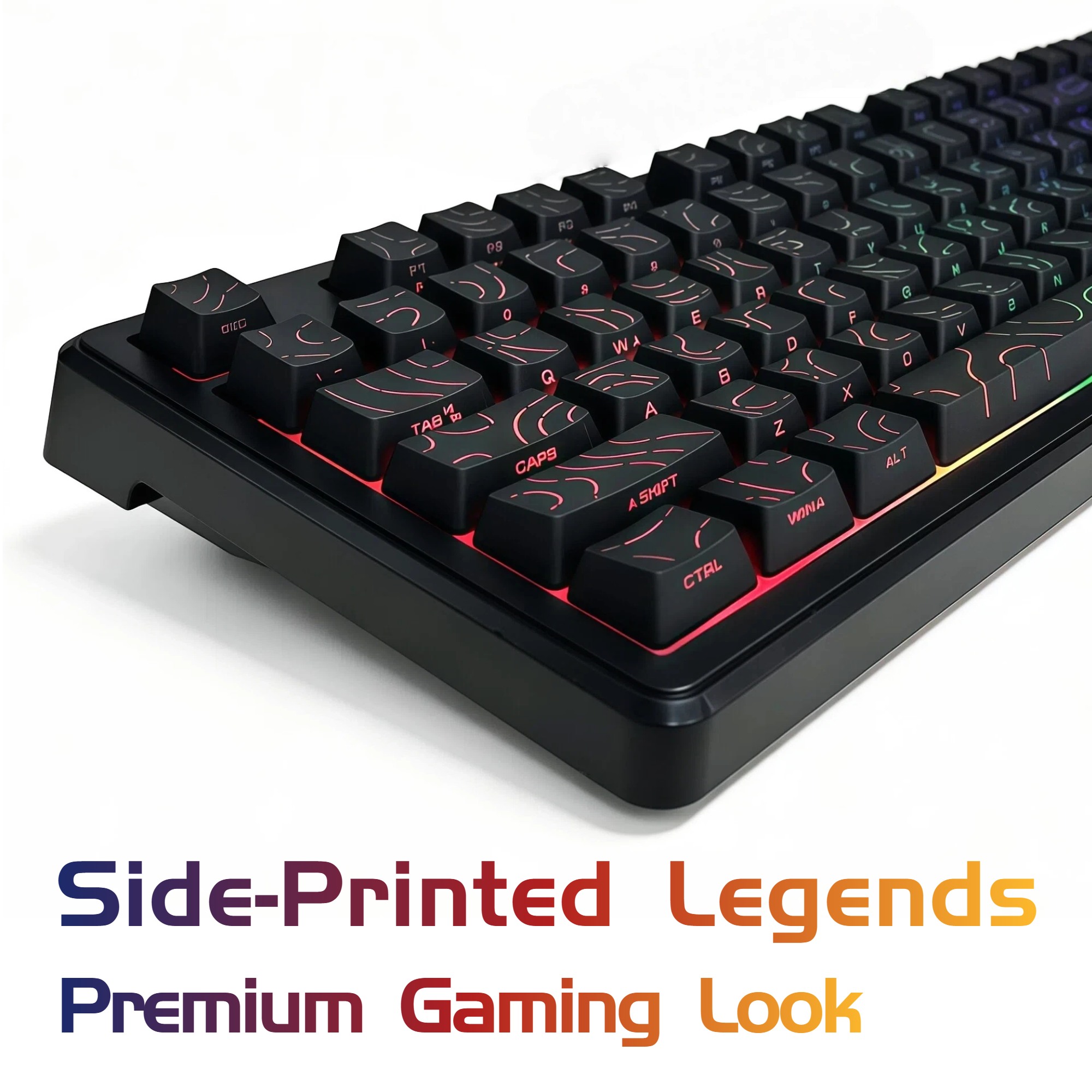 87 Key Compact Wired Keyboard  - Desk Setup Tablet recension och pris