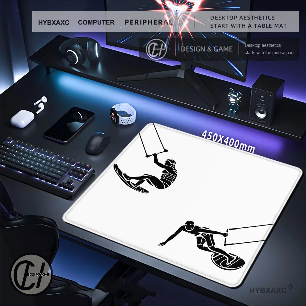 HYBXAXC Kitesurf Line Art Mous - Work Desk Home Setup recension och pris