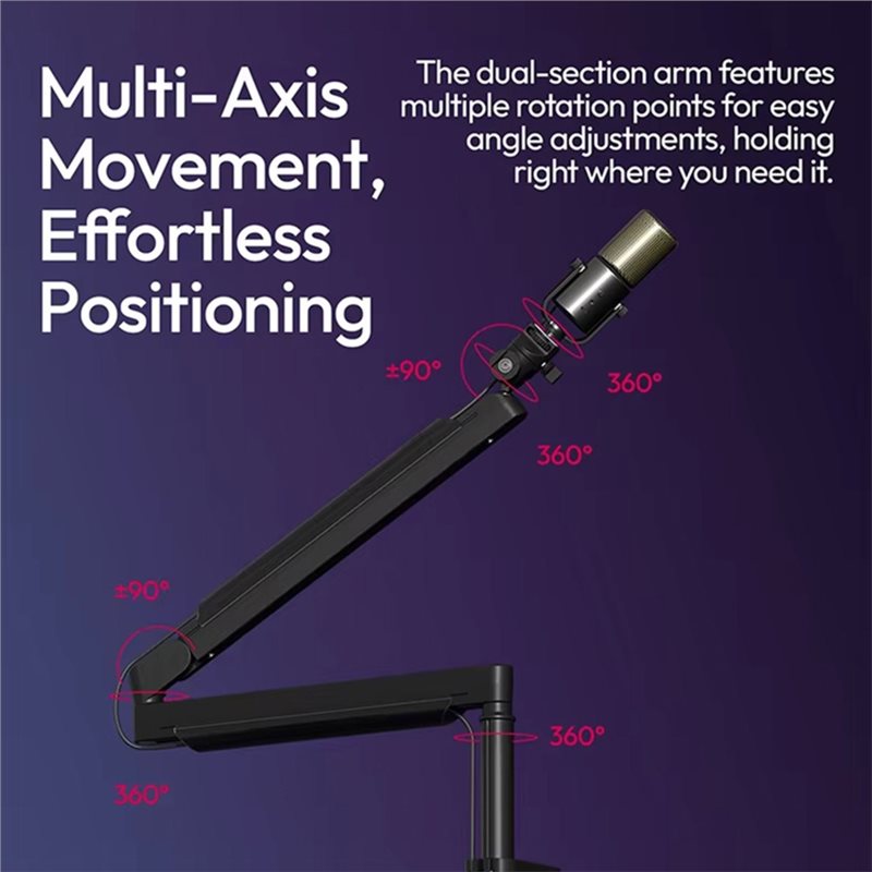 AT82-ZJ05 For Mic Camera Adjus - Desk Setup With Mic recension och pris
