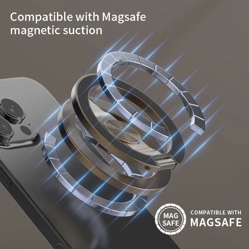 Magsafe Dual Ring Magnetic Pho - Dual Phone Holder recension och pris