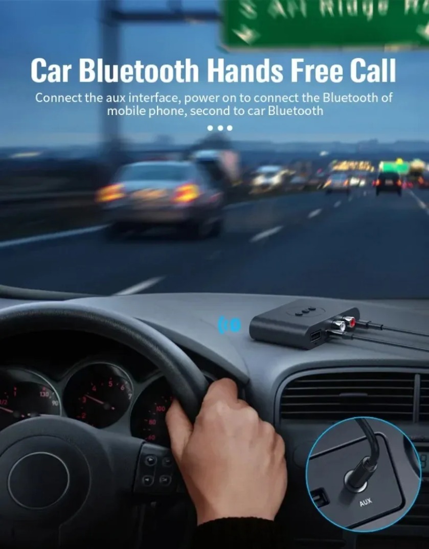 Bluetooth 5.0 Audio Transmitte - Desk Setup Speakers recension och pris