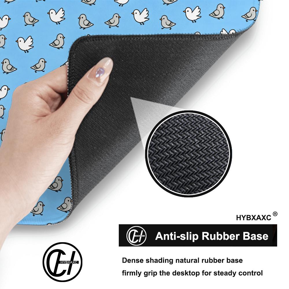HYBXAXC Cute Blue Bird Pattern - Work Desk Home Setup recension och pris