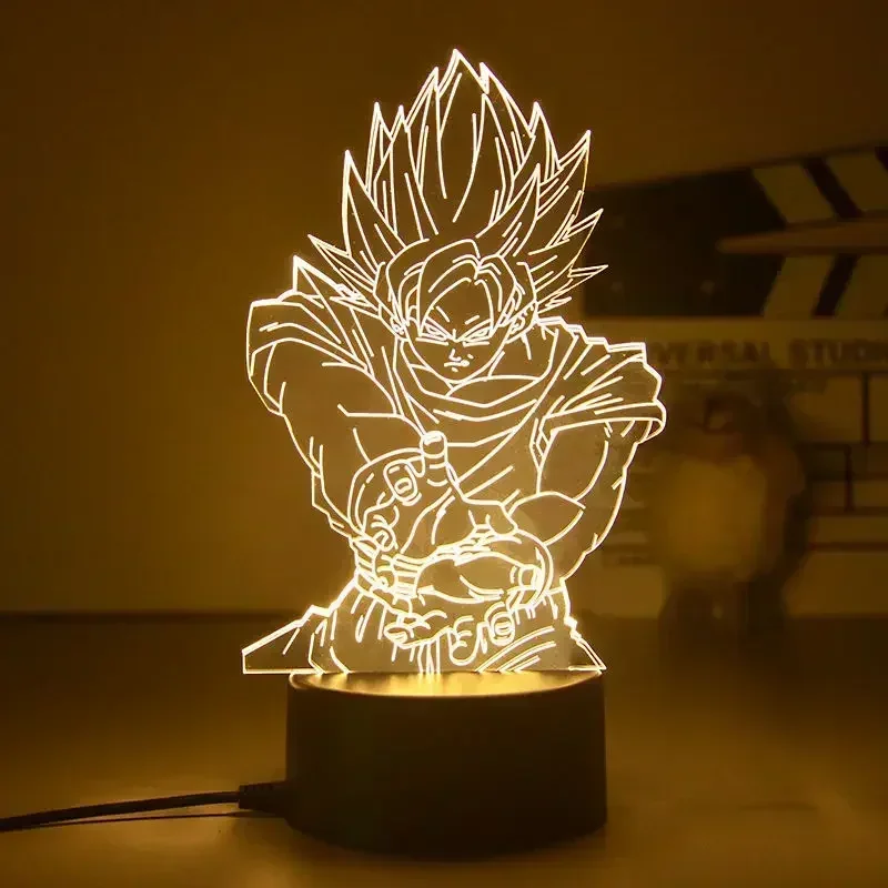 Dragon Ball Z Super Saiyan Veg - Desk Setup Lighting recension och pris