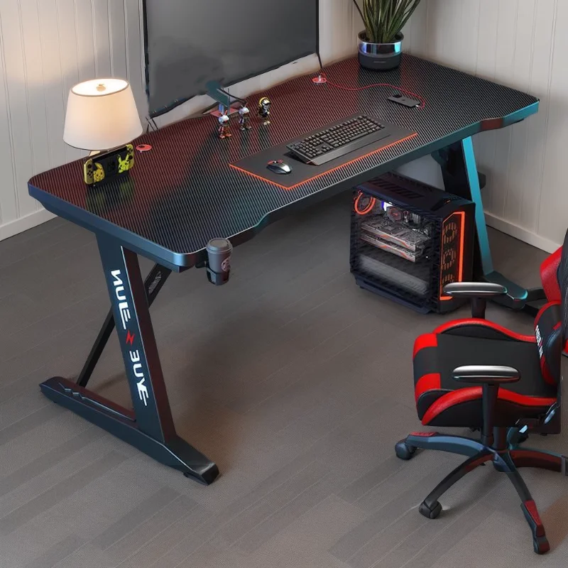 Q Design Black Pc Computer Des - Desk Setup Simple recension och pris
