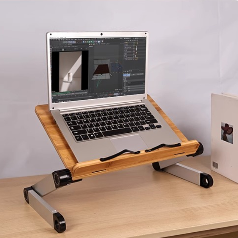 Adjustable Bamboo Bed Desk Fol - Desk Setup With Ipad recension och pris