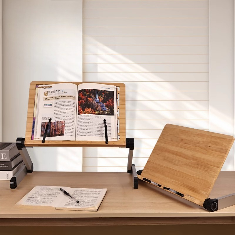 Adjustable Bamboo Bed Desk Fol - Desk Setup With Ipad recension och pris