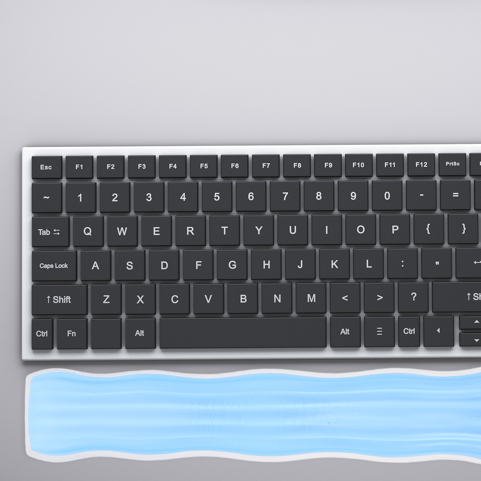 Transparent Silicone Keyboard  - Desk Setup Ergonomics recension och pris