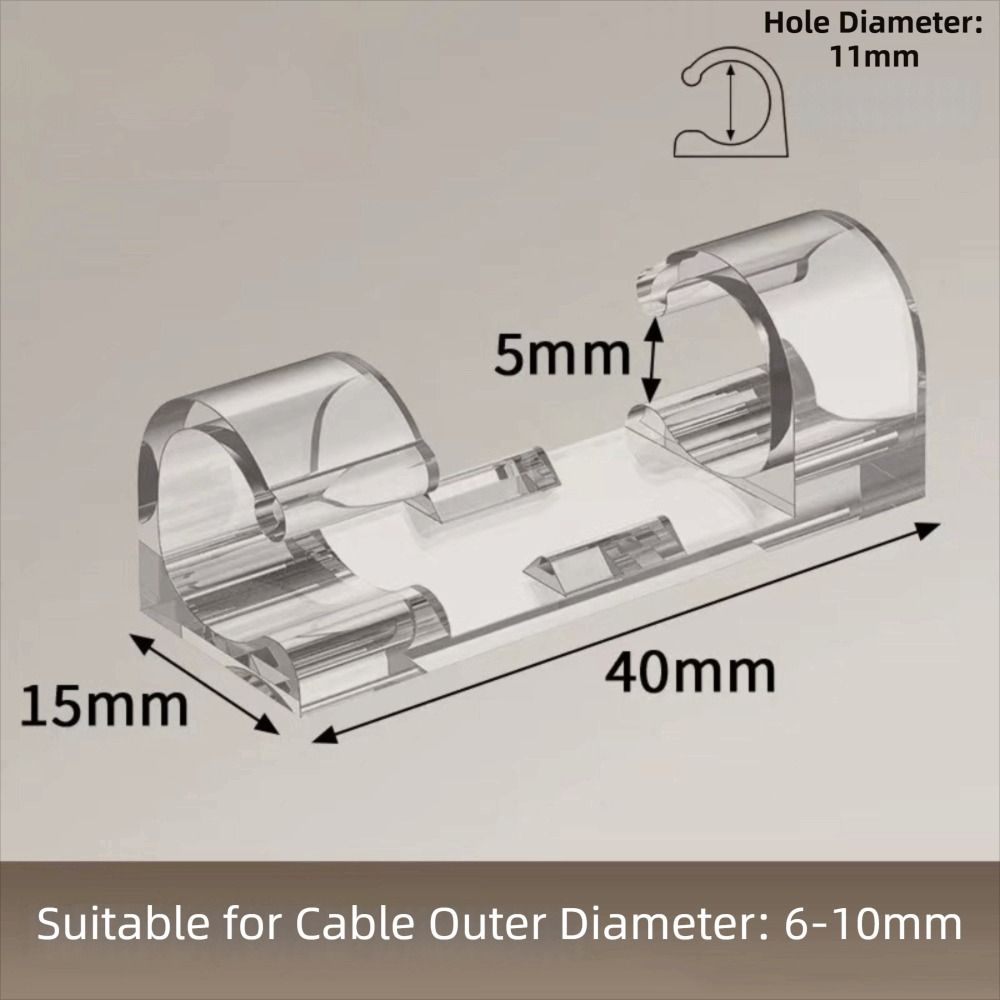 20Pcs Lightweight Self Adhesiv - Desk Setup Simple recension och pris