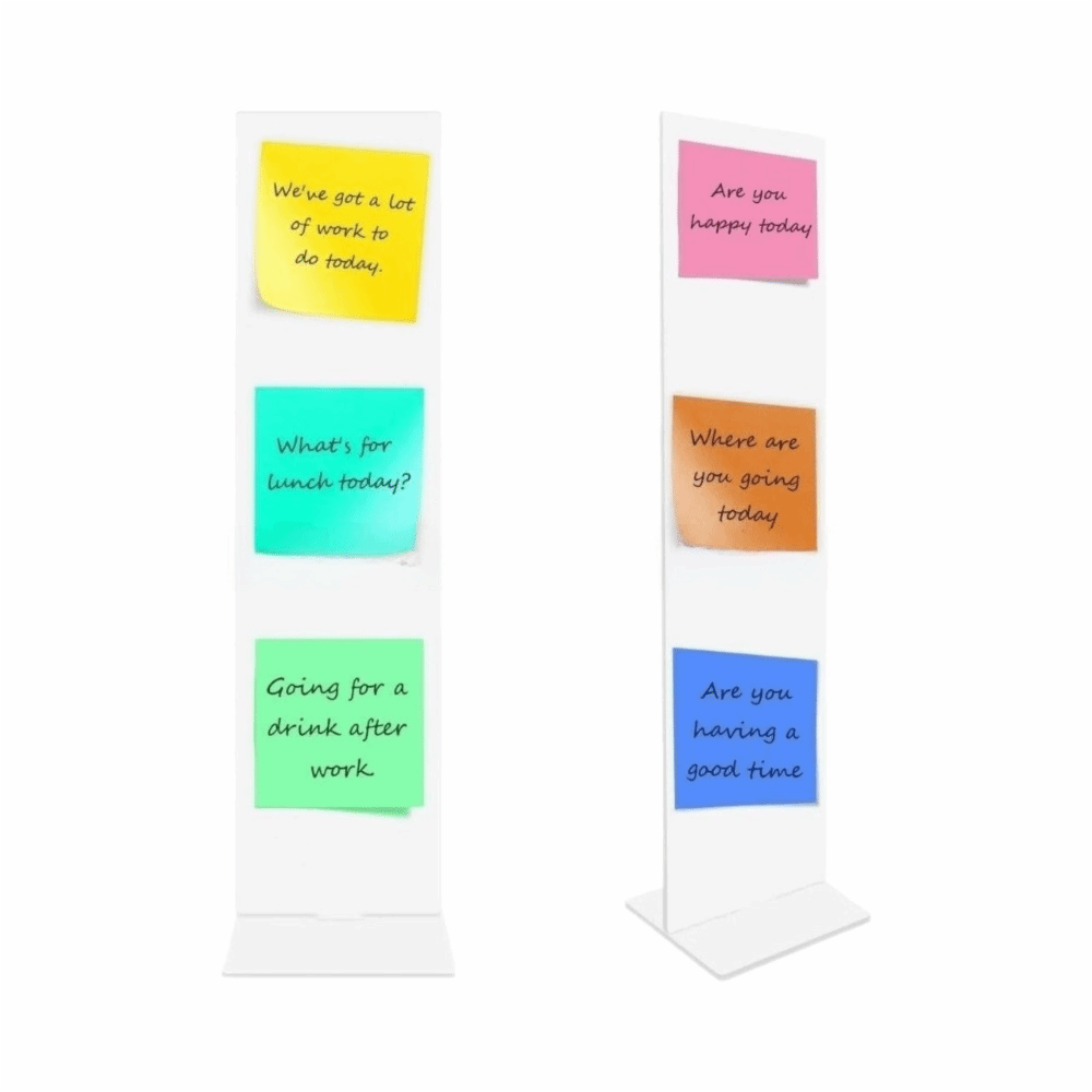 Acrylic Memo Message Board Det - Sticky Memo Holder recension och pris