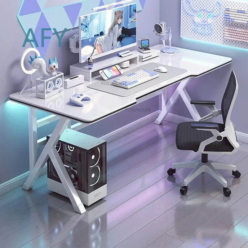 Nordic Computer Desk for Home  - Desk Setup Simple recension och pris