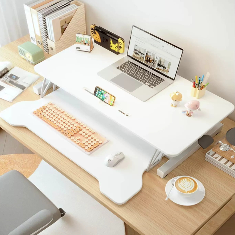 Standing Desk Riser Height Adj - Desk Setup Riser recension och pris