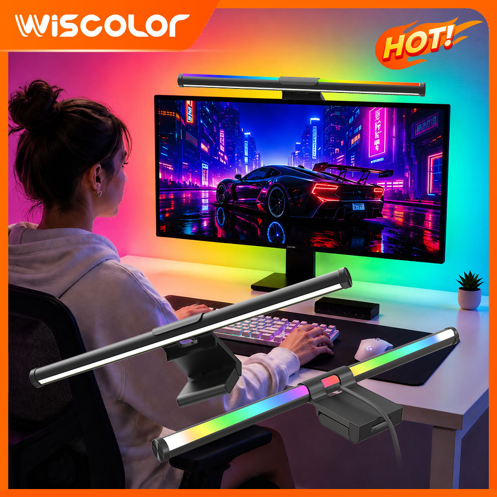 Wifi Lightbar Monitor Light Ba - Desk Setup Office recension och pris