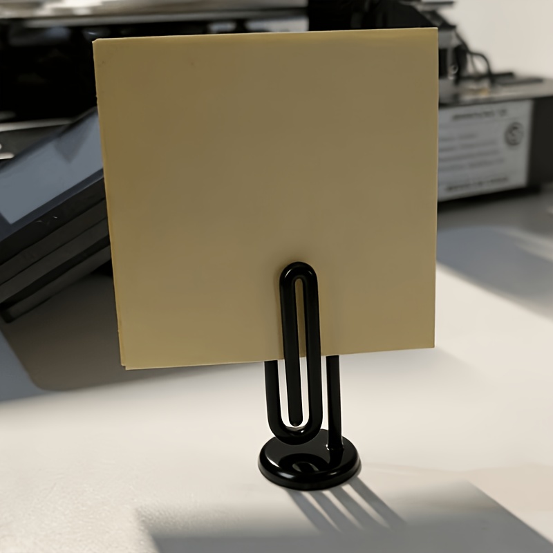 1pc 3D Desktop Paperclip Memo  - Sticky Memo Holder recension och pris