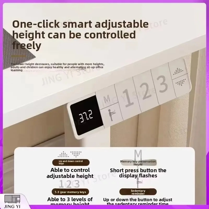 Electric Height Adjustable Sta - Desk Setup Ergonomics recension och pris