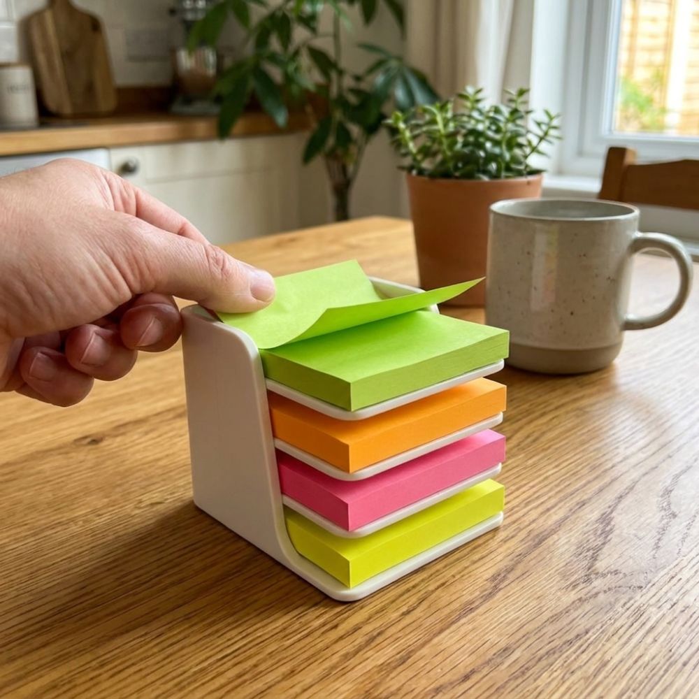 Stackable Sticky Note Holder P - Sticky Memo Holder recension och pris