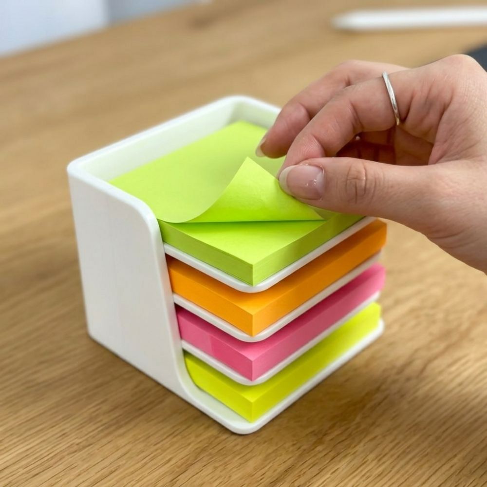 Stackable Sticky Note Holder P - Sticky Memo Holder recension och pris