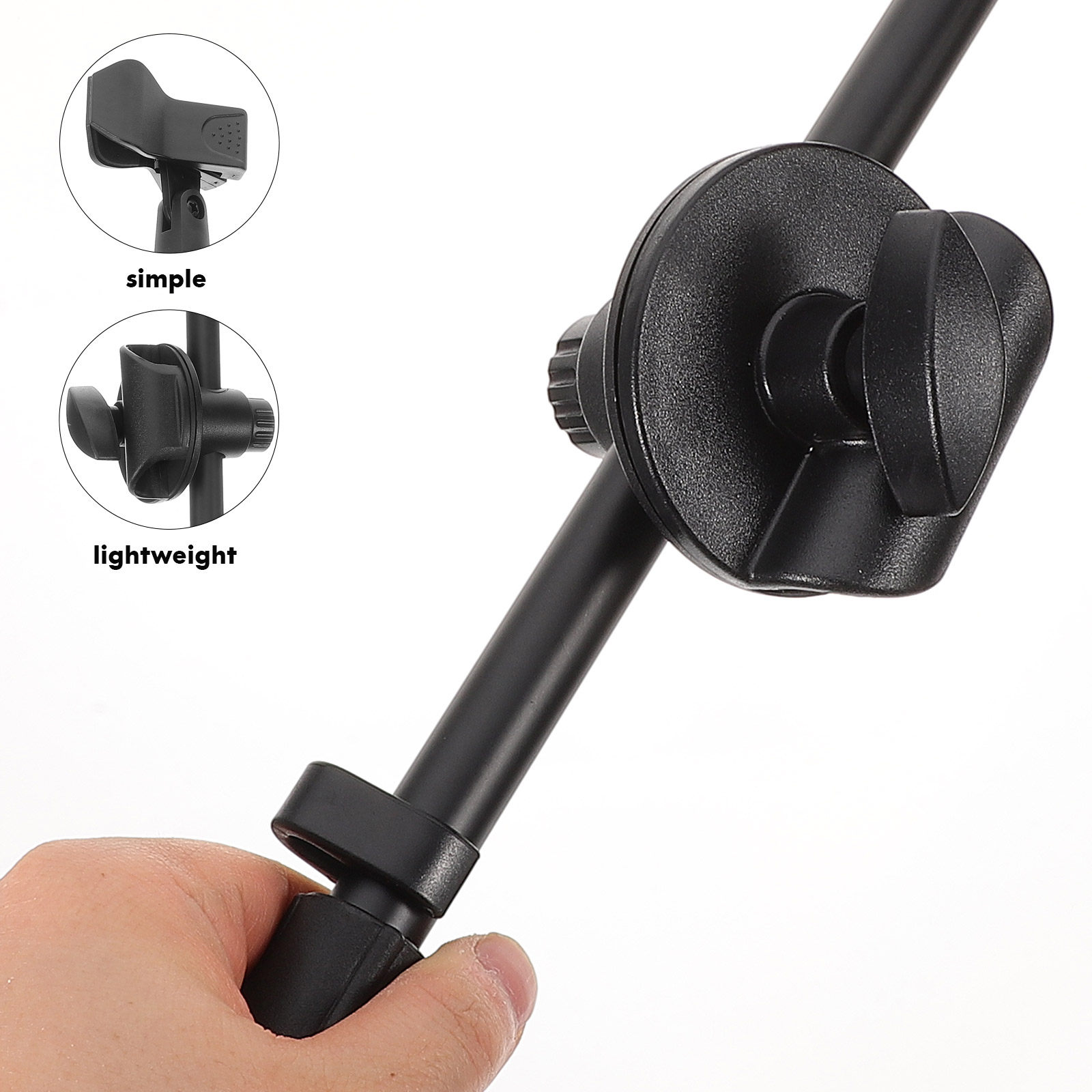 1Set Universal Microphone Boom - Desk Setup With Mic recension och pris