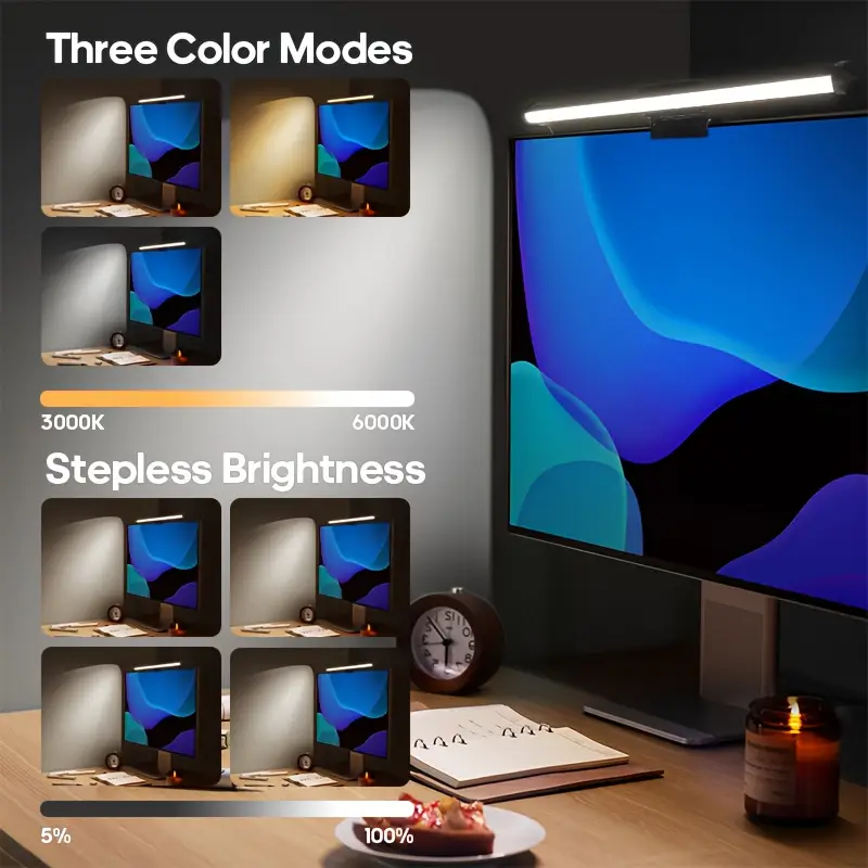 Led Monitor Light Bar Computer - Desk Setup Lighting recension och pris