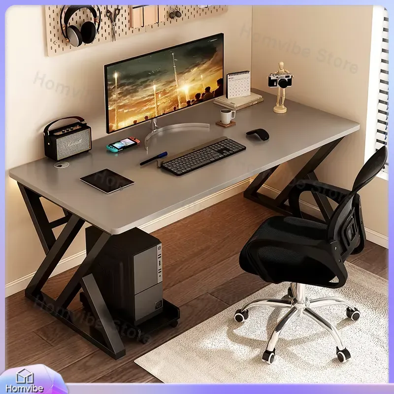 Modern Wooden Computer Desk fo - Desk Setup Ergonomics recension och pris