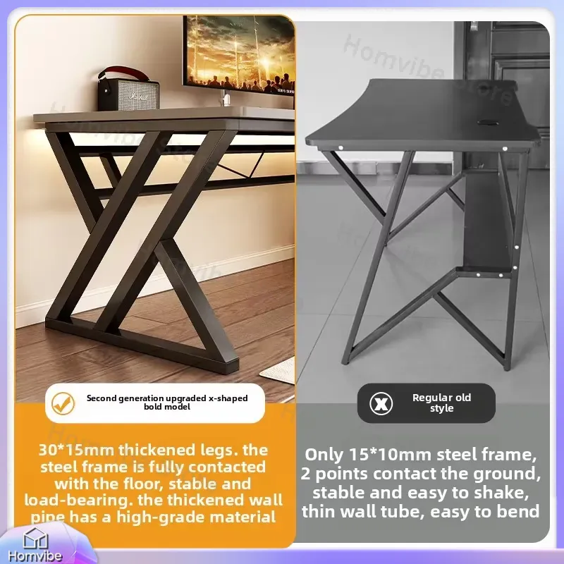 Modern Wooden Computer Desk fo - Desk Setup Ergonomics recension och pris