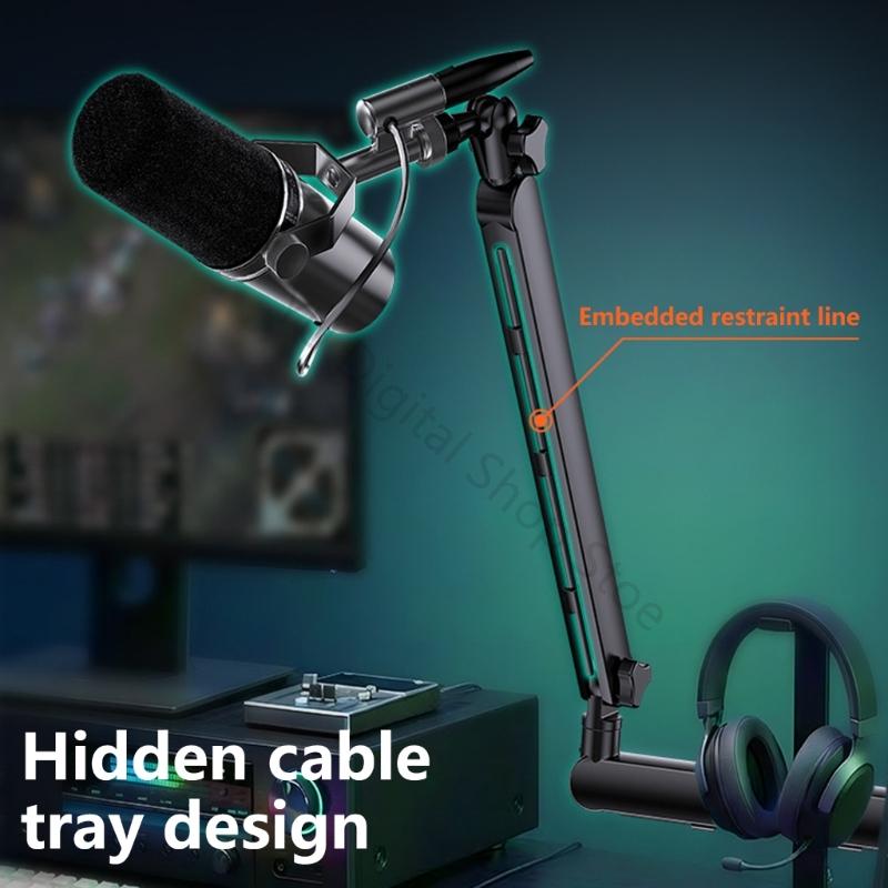 96BA Sturdy Mic Suspension Boo - Desk Setup With Mic recension och pris