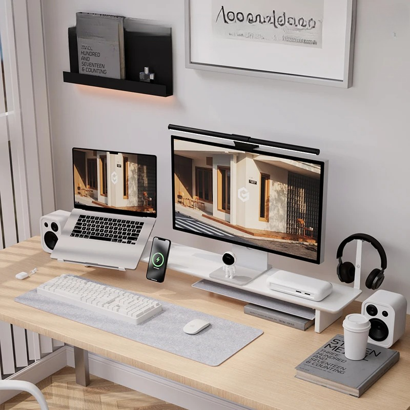 ‌ZORKMOU Z3 Modular Monitor St - Desk Setup Ergonomics recension och pris