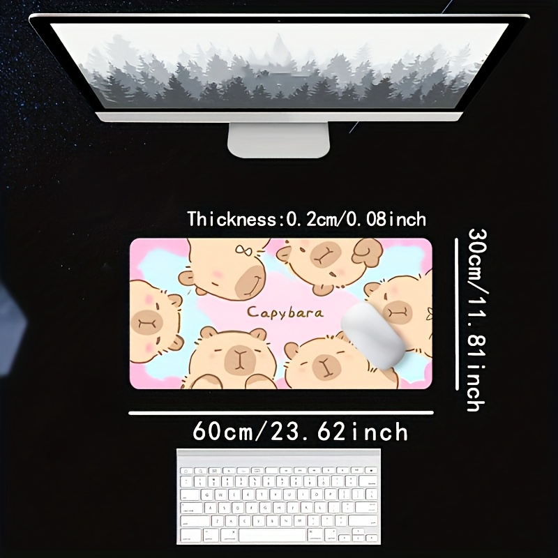 Stylish Cute Cartoon Capybara  - Desk Setup Office recension och pris