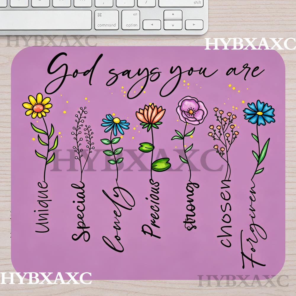 HYBXAXC Colorful Flower Quote  - Work Desk Home Setup recension och pris