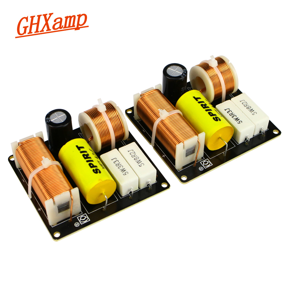 GHXAMP 80W 2 Way Car Crossover - Desk Setup Speakers recension och pris