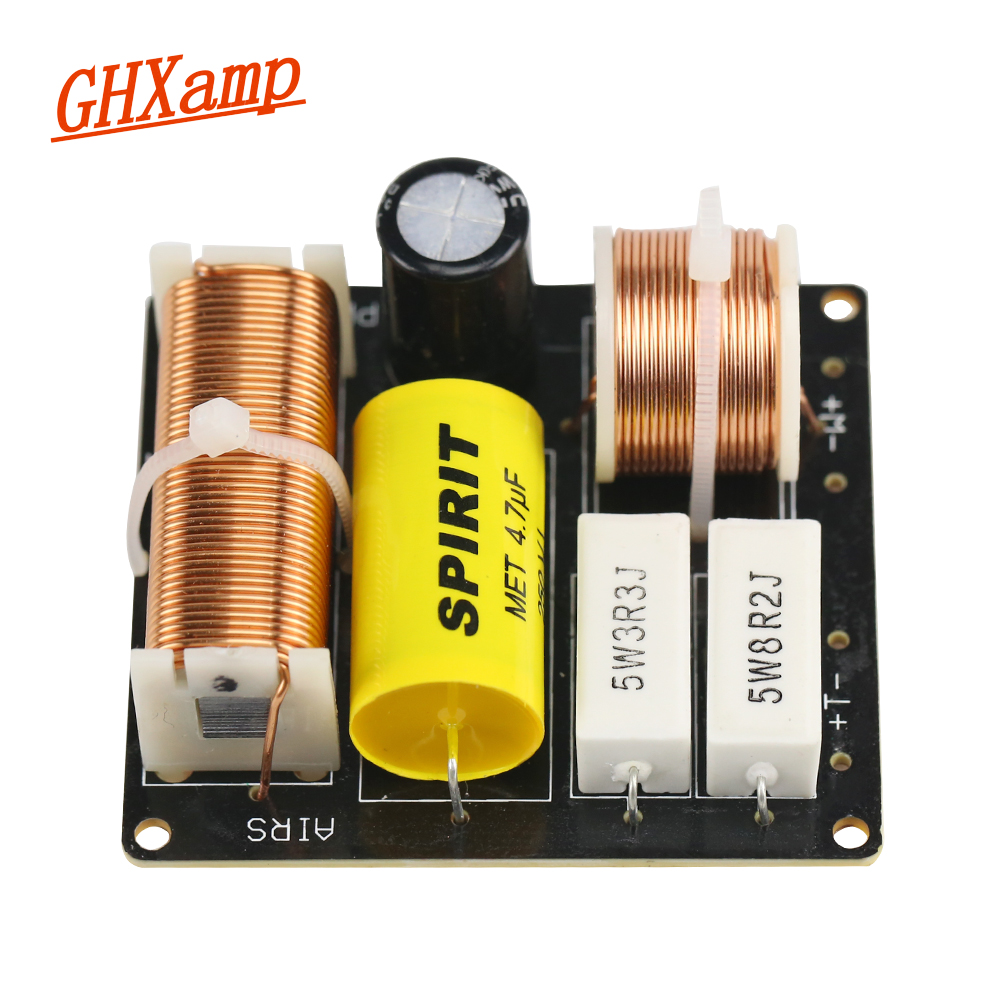 GHXAMP 80W 2 Way Car Crossover - Desk Setup Speakers recension och pris