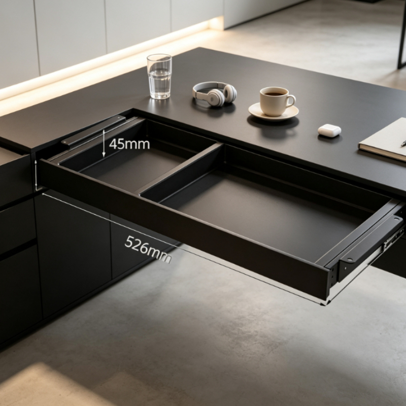 Premium Under Desk Slide-Out S - Desk Setup Office recension och pris