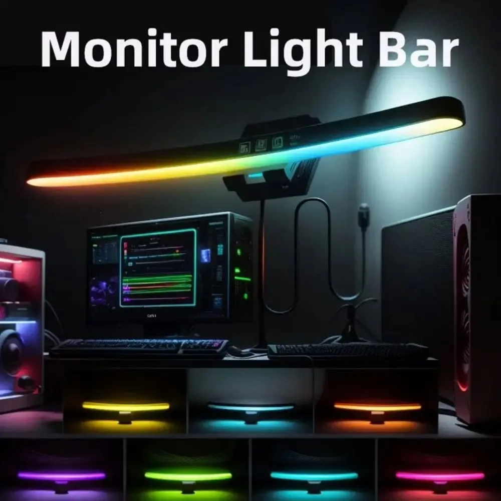 Computer Monitor Light Bar RGB - Desk Setup Lighting recension och pris