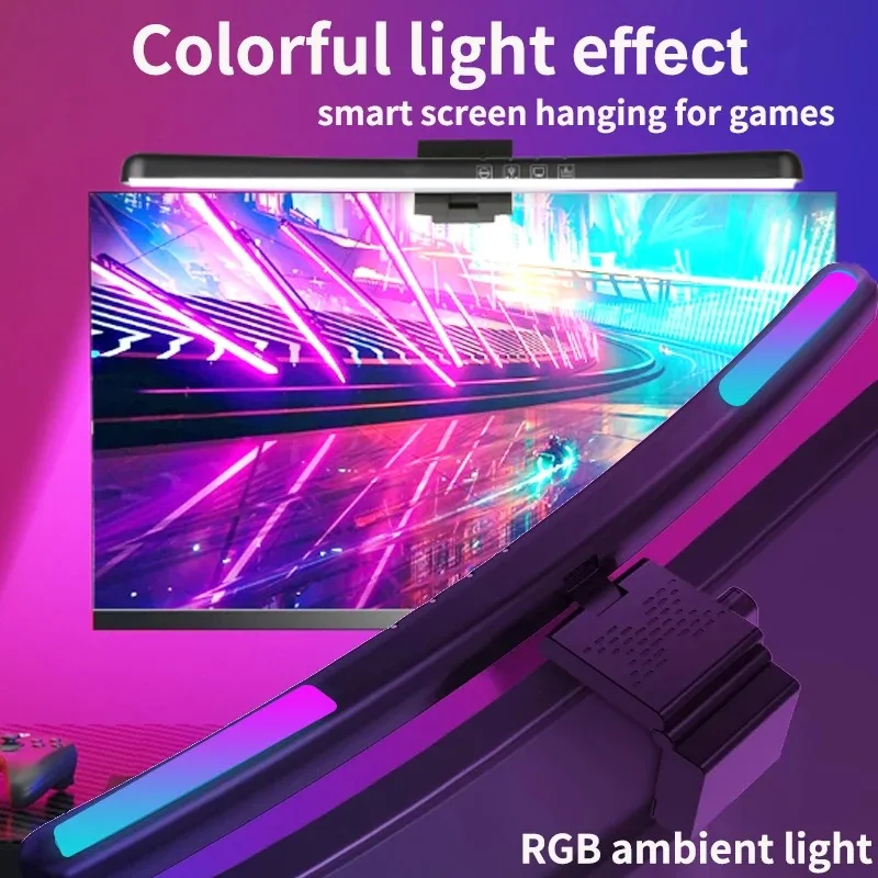 Computer Monitor Light Bar RGB - Desk Setup Lighting recension och pris